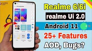 Realme 6 & 6i realme Ui 2.0 Android 11 update full review | Realme ui 2.0 realme 6 features