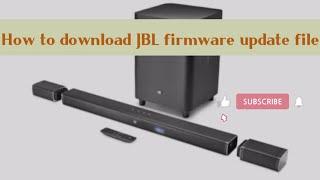 How download the Jbl firmware update file from official website for Jbl bar 5.1. Part 1