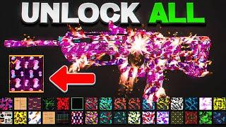 How to UNLOCK ALL *NEW* CAMOS in SEASON 4 Reloaded! (Unlock ALL for CONSOLE!)