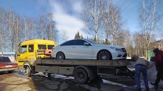 Нет повести печальнее на свете когда влетел на Mercedes 