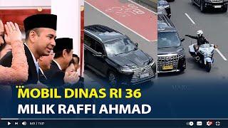 Viral Mobil Dinas RI 36 Milik Raffi Ahmad, Patwal Arogan Tunjuk Mobil Taksi Online