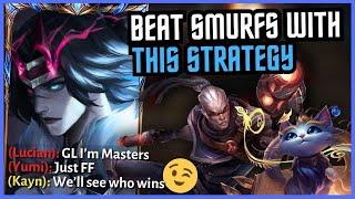 How To Absolutely DESTROY Smurfs In Your Elo! ;)