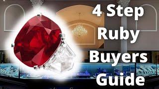 Ruby Buyers Guide (Simplified Steps) 2022 Edition