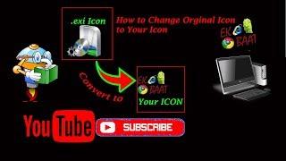 How to Change Icon from .exe File, How To Change Application (.exe) File Icon