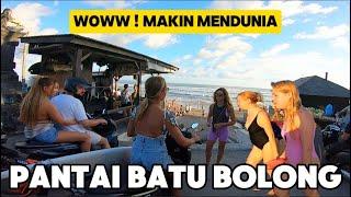 WOWW ! CANGGU MAKIN MENDUNIA ! PANTAI BATU BOLONG BALI