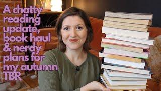 A Chatty Reading Update | incl a summer tbr check in, a library book haul & plans for my autumn tbr!