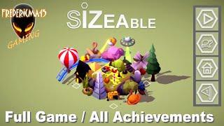 SIZEABLE Full Game / All Tortoises / All Achievements (Puzzle/Exploration Game)