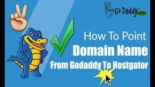 How to point domain from Godaddy to Hostgator in 3 minutes