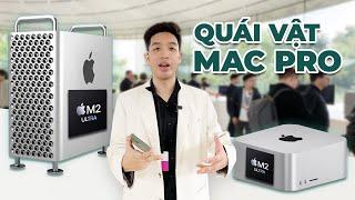 Quái vật Mac Pro M2 Ultra & Mac Studio ngay tại Steve Jobs Theatre - Dave Lee cũng phải trầm trồ