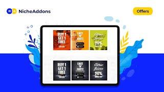 How to Create Offers Widget - Restaurant & Cafe Addon for Elementor