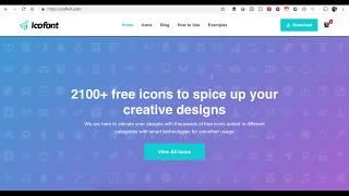 Using IcoFont Icon Sets with Divi Upload Icons