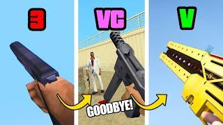 LAST MISSION in GTA Games (First Person)