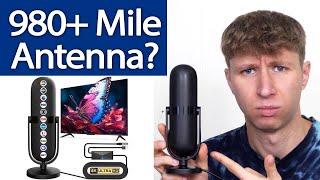 2024 Digital Indoor TV Antenna Review - "980+ Miles Range"