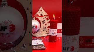 Набір зі свічками, шоколадом та ялинковими прикрасами #merch #unboxing #gifts #giftbox #giftsbox