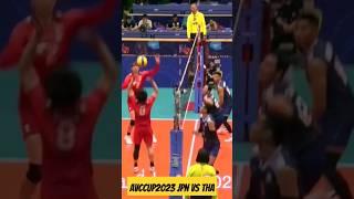 Avccup2023​ JPN​ vs THA​#shorts​ #volleyballthailand