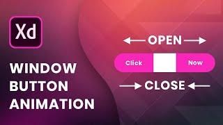 Window Hover Animation on Button in Adobe XD in 3 Minutes