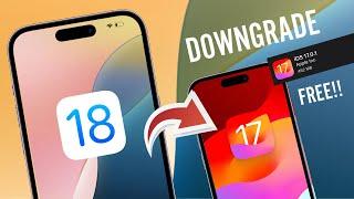 How To Downgrade iOS 18 To 17 Without Data Loss | Downgrade iOS 18 Beta To 17 | Downgrade iOS 18 |