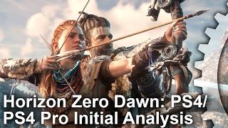 Horizon Zero Dawn: Initial PS4/PS4 Pro Gameplay Frame-Rate Test