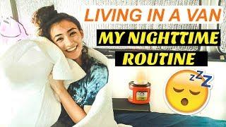 Solo Female Van Life: MY NIGHT ROUTINE  Summer 2018 | Hobo Ahle