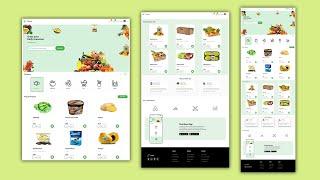Vuejs - Vuetify JS, How to create a Responsive E-Grocery Website System | Grocery e-Commerce Website