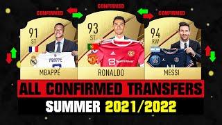 ALL CONFIRMED TRANSFERS NEWS SUMMER 2021 - FOOTBALL!  ft Ronaldo, Mbappe, Messi… etc