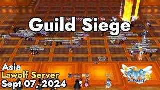 Guild Siege (Lawolf Server) September 07, 2024 | Flyff Universe