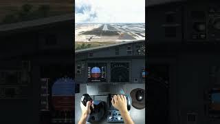 Airbus 320 neo Landing at Singapore - Thrustmaster Captain Pack & Microsoft Flight Simulator