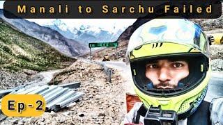 Manali to Zingzing Bar || Ladakh Solo Ride || Ep-2 || Xpulse200 || @rinkunarayan5044  #ladakhtrip