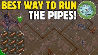 HOW TO RUN THE PIPES TO 6 HOUSES! HEAT THE NOMADS HOUSES | Last Day On Earth Survival