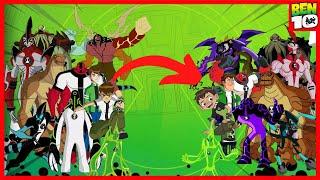 Ben 10 vs Reboot Full Comparison - All characters