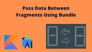 How to pass data between fragments using Bundles in Android Studio | Kotlin