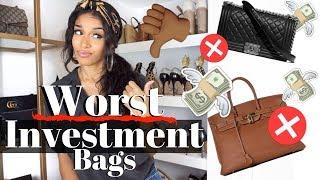 5 WORST INVESTMENT BAGS | *Classics* That Don't Hold Their Value | KWSHOPS