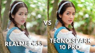 REALME C55 VS TECNO SPARK 10 PRO Camera Test