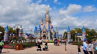 Magic Kingdom 2024 Ultimate Walkthrough Tour in 4K | Walt Disney World Florida March 2024