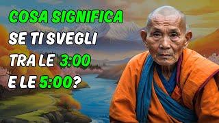 COSA VUOL DIRE SVEGLIARSI TRA LE 3 E LE 5 DEL MATTINO | Storia Zen di Crescita Spirituale