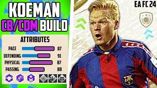 COMPLETE BEST KOEMAN CB/CDM BUILD EA FC 24 Pro Clubs