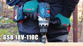 Dethroned, but still in the top! Bosch GSB 18V-110C Brushless Cordless Combi Drill Driver