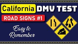 Road Signs Practice Test #1 - California DMV Written Test 2025