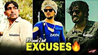 EXCUSES Ft.Round2hell | Zayn saifi | Nazim | Waseem | R2h newvideo | ZayansiHR