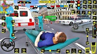 City Ambulance Rescue Driving - Emergency Ambulance Simulation 3D - gameplay Android