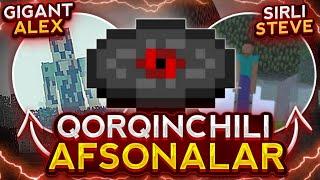 Minecraftni barcha afsonalari, miflari, sirli, noaniq mavjudot va xatoliklari | Sir va afsonalar #1