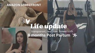 NEW LIFE UPDATE + 8 MONTHS POSTPARTUM | Denise Flores