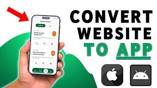 Convert Website to App Without Coding! (Android & iOS) 