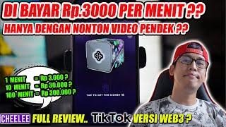 Dibayar Rp.3000/Menit Cuma Dengan Nonton Video Pendek Dari HP?? Full Review Aplikasi Chelee !