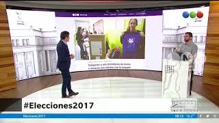 Obligaron a una presidente de mesa a sacarse una remera de Santiago Maldonado - Elecciones 2017