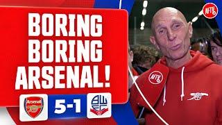 BORING BORING ARSENAL! (Lee Judges) | Arsenal 5-1 Bolton