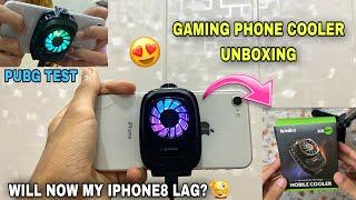 Will Now iPhone8 Lag in PUBG? Unboxing Gaming Phone Cooler iPhone8 PUBG Test