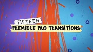 15 FREE Premiere Pro Textured Transitions | Free for Adobe Premiere Pro