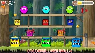 COLORFULL RED BALL 4 DEEP FOREST NLAST OF COLORS GAME