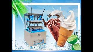 Hot selling ice cream wafer cone making machine for making wafer cone,edible wafer cup